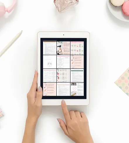 Dokumentacja sanitarno higieniczna wyświetlana na tablecie